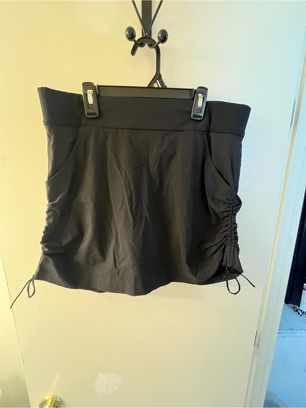 Columbia Black Drawstring Active Mini Skort - Picture 2 of 5